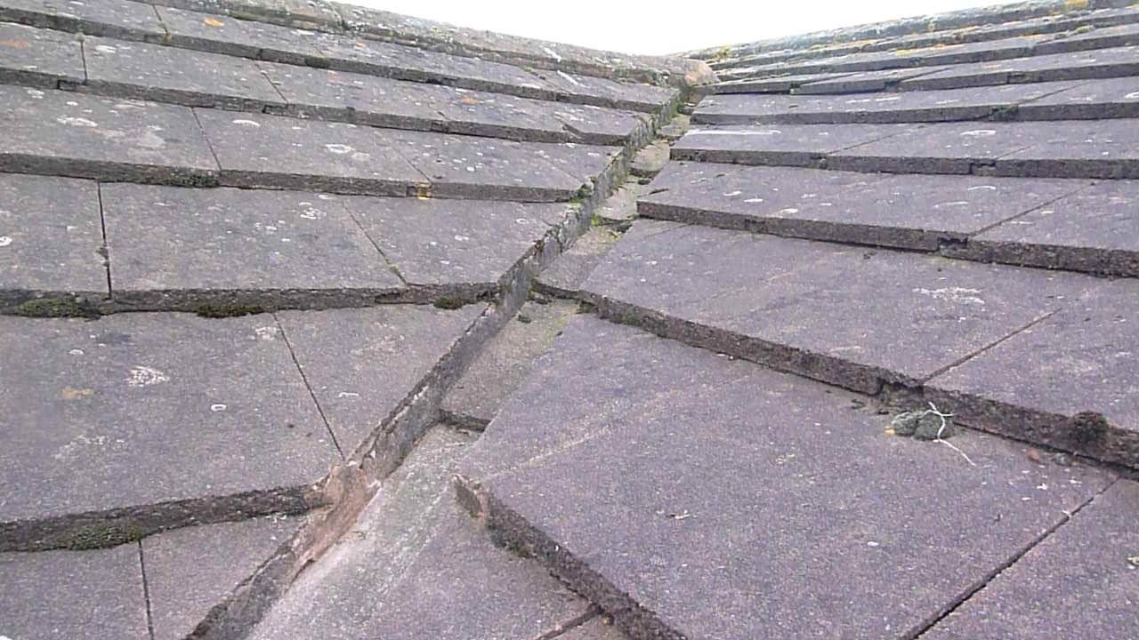 Valley gutter roof repair